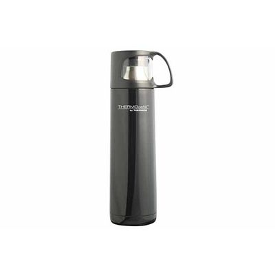 Tc Thermomode Isoleerfles 500ml Glossy Black - Schroefdop - Incl. Beker  Thermos