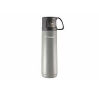 Tc Thermomode Bouteille Isotherme 500ml Gris - Bouchon À Vis - Incl. Tasse 