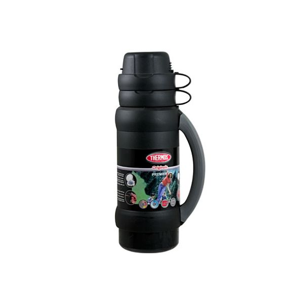 Thermos Premier Isoleerfles 1l Zwart 