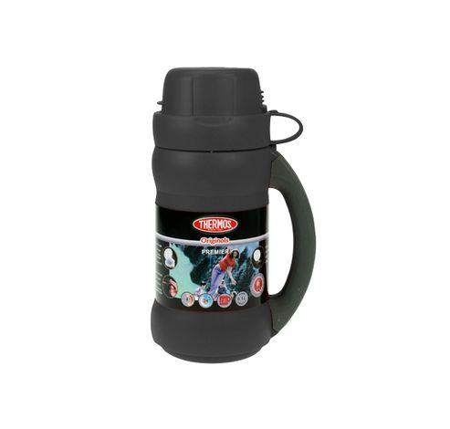 Premier Isoleerfles 0.5 L Zwart   Thermos