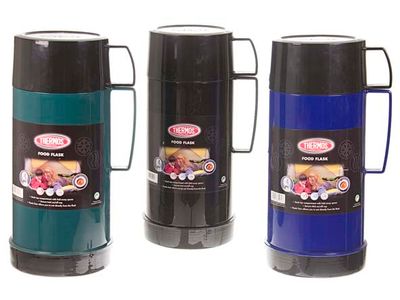 Mondial Voedseldrager 0.85l  3asszwart - Blauw - Groen