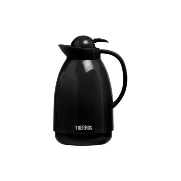 Thermos Black Push Schenkkan 1l Zwart 