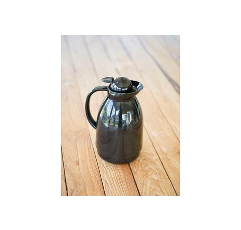 Black Push Carafe 1l Noir   Thermos