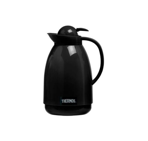 Black Push Carafe 1l Noir   Thermos