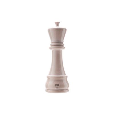 Chess King Blanc Moulin Epices H23x8.5 Cm 