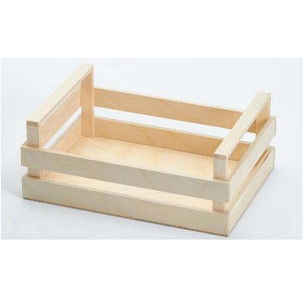 Bisetti Krat Houten Box M 25x18x10cm Berk Multiplex