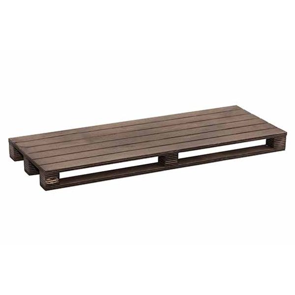 Bisetti Pallet Presenteerplank L Donker 40x15xh3 Cm