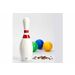 Bisetti Icons Bowling Kruidenmolen D7,3xh23,5cm Wit-rood - Beuk