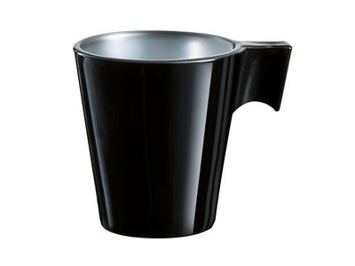 Flashy Mug Expresso Zwart 8cl 