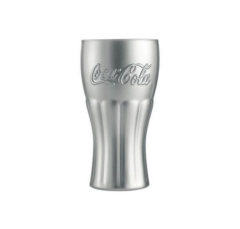 Coca Cola Glas Mirror Silver 37cl   Luminarc