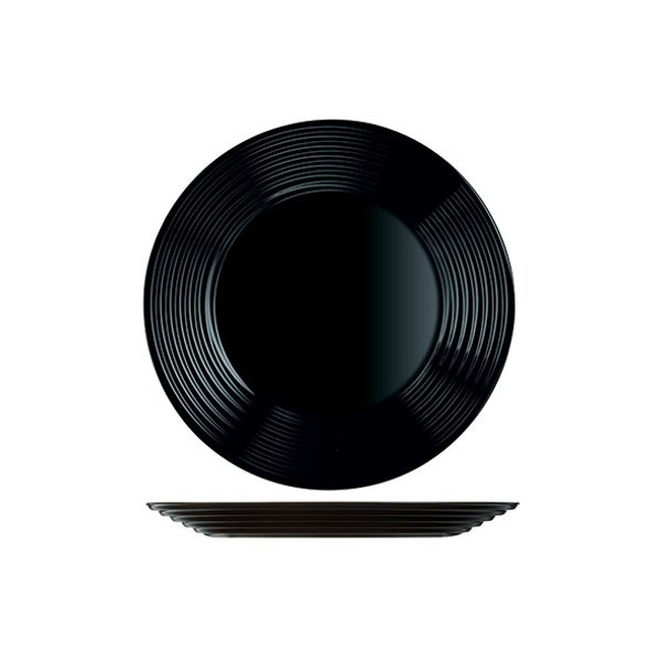 Luminarc Harena Black Plat Bord 25 Cm 