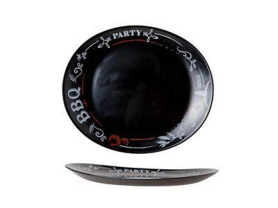 Friends Time Black Saloon Steakbord 