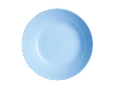 Diwali Lichtblauw Diep Bord D20cm 