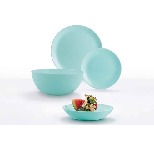 Diwali Turquoise Set De Table 19 Pcs   Luminarc