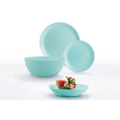 Diwali Turquoise Set De Table 19 Pcs   Luminarc