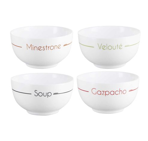 BOL A SOUPE 75CL SET4  Luminarc