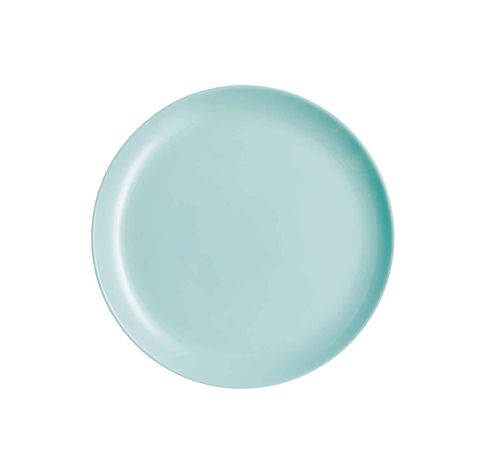 Diwali Turquoise Assiette Plate D25cm   Luminarc