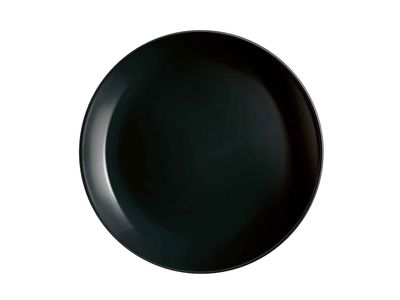 Diwali Zwart Plat Bord D25,5cm 