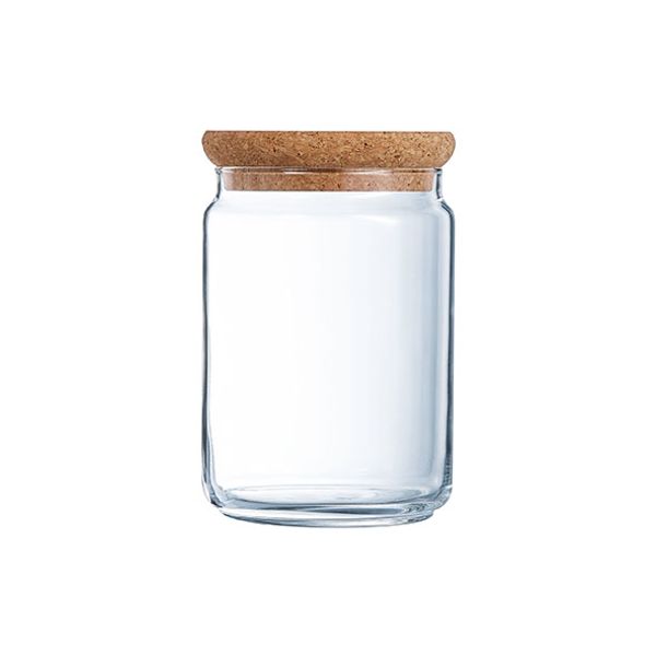 Luminarc Pure Jar Voorraadpot Kurk Deksel  1l Durable