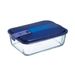 Luminarc Easy Box Rechthoek 197cl Blauw Deksel Tempered Sodo