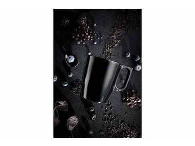 Flashy Mug Zwart 25cl 