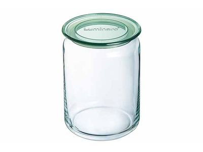 Pure Jar Voorraadpot 1l Groen Deksel D10,5xh17,6cm