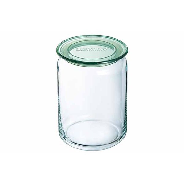 Luminarc Pure Jar Voorraadpot 1l Groen Deksel D10,5xh17,6cm