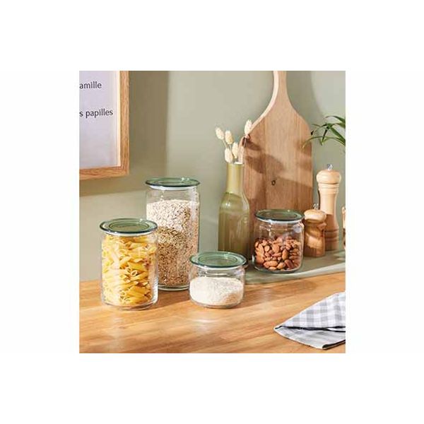 Luminarc Pure Jar Voorraadpot 50cl Groen Deksel D10,5xh8,4cm