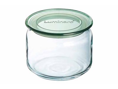 Pure Jar Voorraadpot 50cl Groen Deksel D10,5xh8,4cm