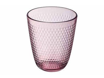 Pampille Color Tumbler Mauve Set6 31cl - D8,5xh9,7cm