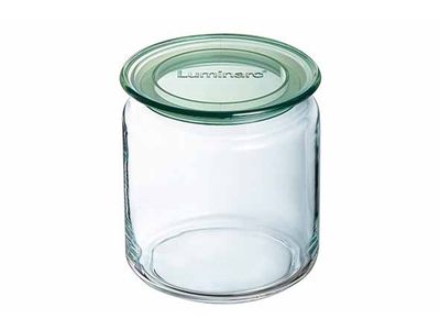 Pure Jar Voorraadpot 75cl Groen Deksel D10,5xh14,8cm