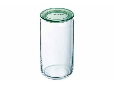 Pure Jar Voorraadpot 1,5l Groen Deksel D10,5xh20,6cm