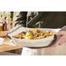 Smart Cuisine Wavy Ovenschotel 34x25cm Wit Rechthoek 