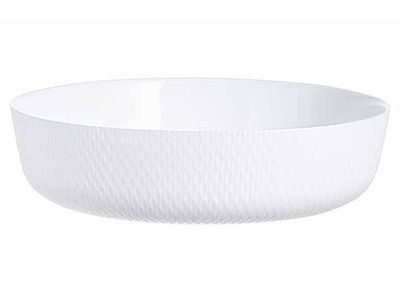 Smart Cuisine Wavy Ovenschotel Wit D26cm Rond