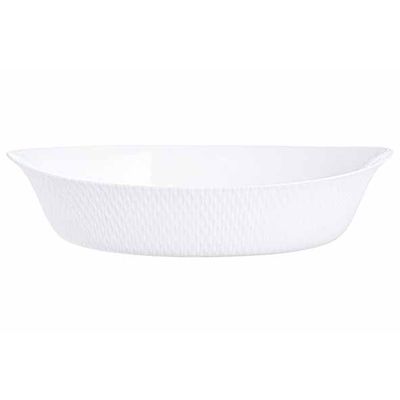 Smart Cuisine Wavy Ovenschotel 32x20cm Wit  Ovaal  Luminarc