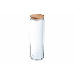 Luminarc Pure Jar Wood Pot A Provisions 2l D10,5xh31,4cm 