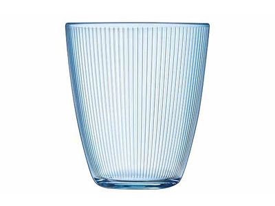 Concepto Stripy Glas Blauw 31cl 