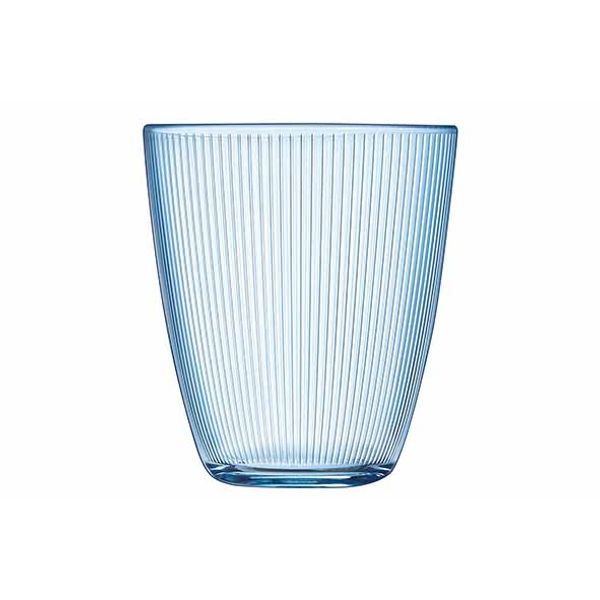 Luminarc Concepto Stripy Glas Blauw 31cl 