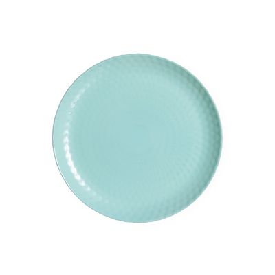 Pampille Turquoise Assiette Plate D25cm  