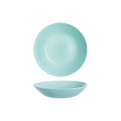 Pampille Assiette Creuse Turquoise D20cm   Luminarc