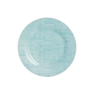 Poppy Turquoioise Plat Bord D25cm   Luminarc