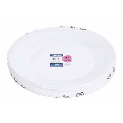 Harena Assiette Plate D25cm Set6   Luminarc