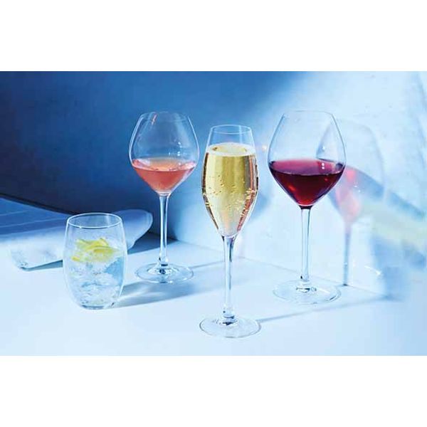 Grand Chais Champagneglas 24cl Set4 D6,9xh23,5cm 