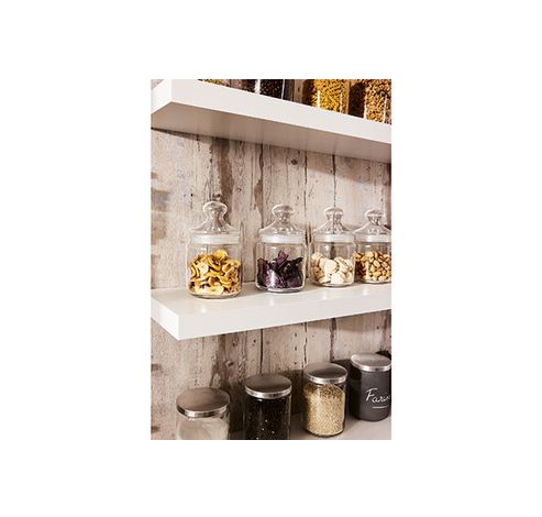 Pure Jar Pot Club Voorraadpot 0,5l Met Deksel - Durable  Luminarc