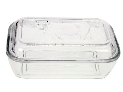 Boterpot Koe Glas 