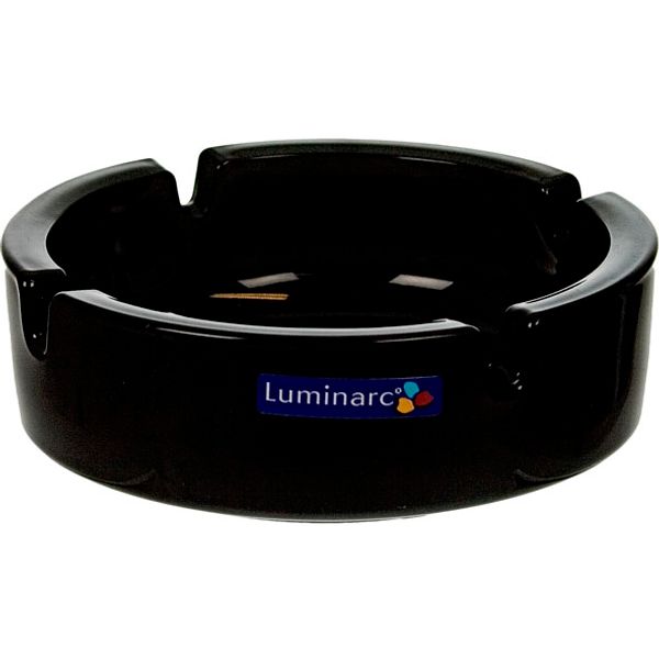 Luminarc Asbak Zwart 10.7metbarcode 