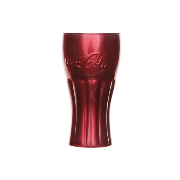 Coca Cola Mirror Red Glas 37cl  