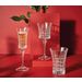 Cristal d'Arques Lady Diamond Champagneglas 15cl Set4 D7,5xh23,1cm