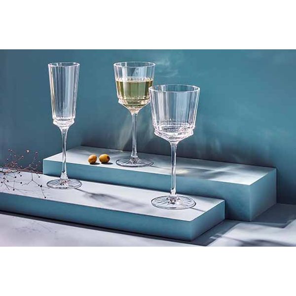 Cristal d'Arques Macassar Wijnglas 35cl Set4 D9,3xh20,8cm