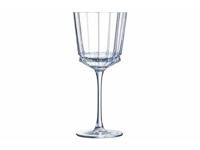 Macassar Wijnglas 35cl Set4 D9,3xh20,8cm